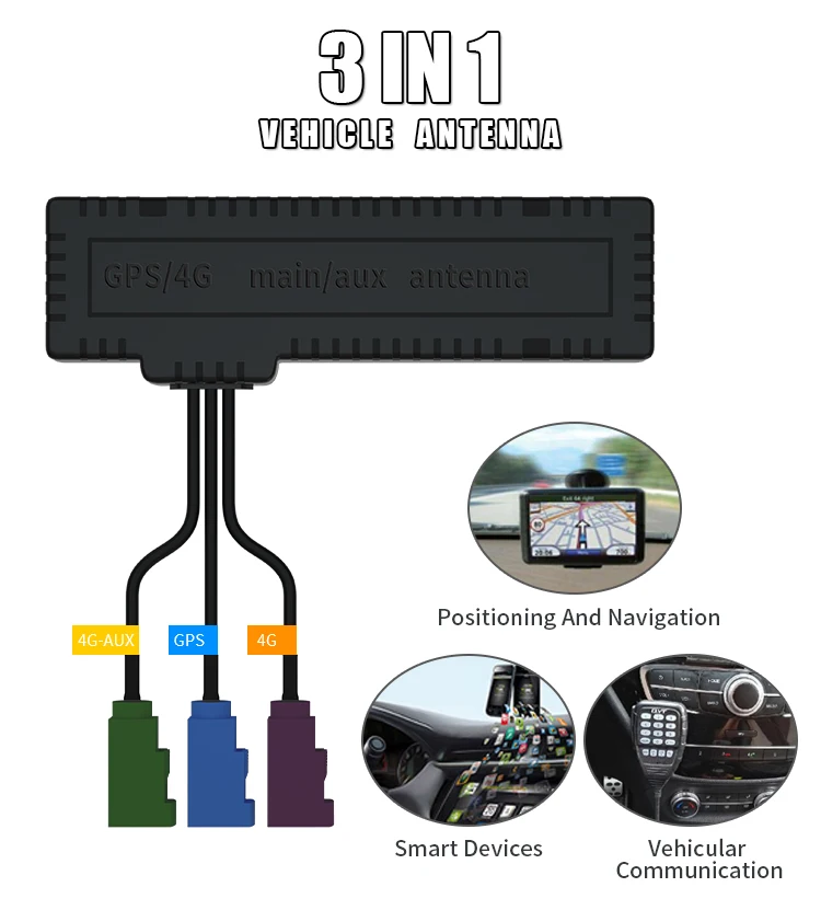 1575.42MHz 28dbi Adhesive Car GPS Antenna RTK Housing GPS GNSS Module Active Antenna