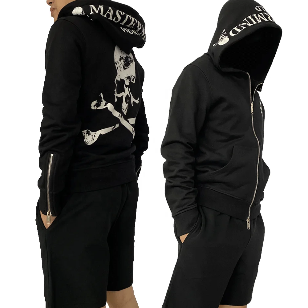 Fashion Hip-Hop Style Fall Hoodie 100 Cotton Sweater Custom Printing Logo Full Zip Casual Sweater Hoodies