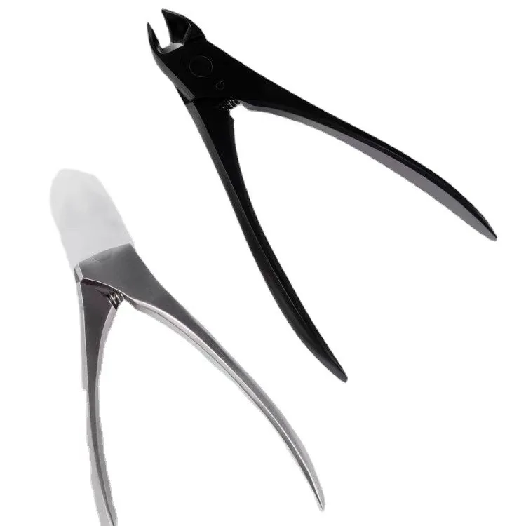 MU Bull horn pliers and nail clippers for trimming nails non flying blade grip style foot pliers sharp and durable