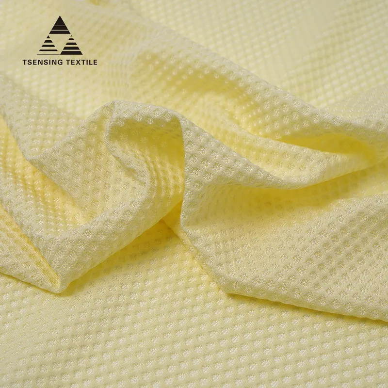 Good Dyeing Performance Full Dull Nylon Taslan Stripe Account Hexagon Cloth For Curtains