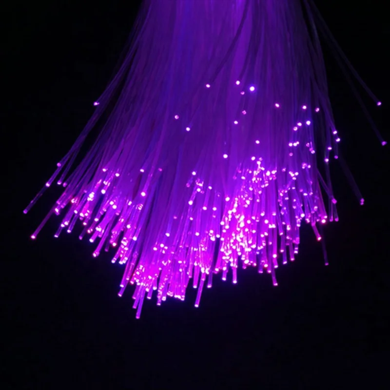 Factory Wholesale 12000 meters per roll super thin PMMA 0.25mm end glow fiber optic