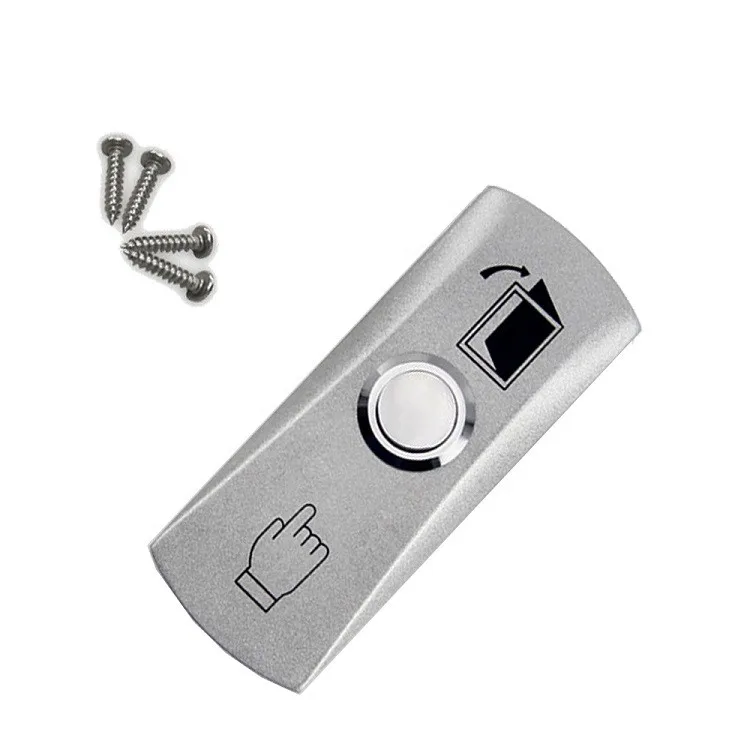 Sebury access control Exit metal push button switch with lamp DC12V