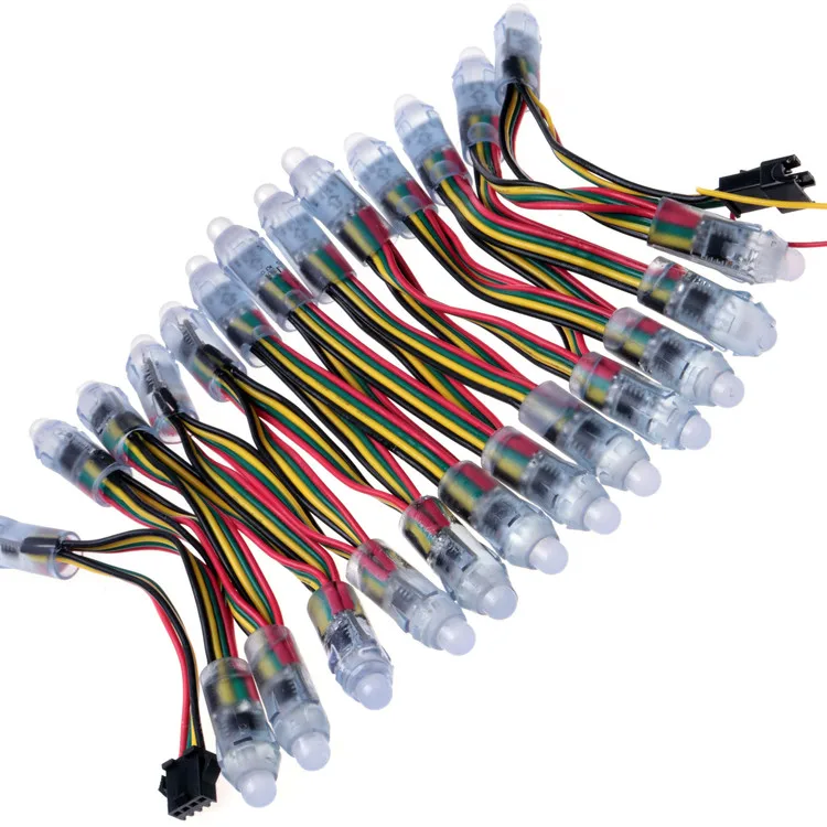  Светодиодная Пиксельная лента ws2801 ws2811 smd 12 мм 5 в 6803