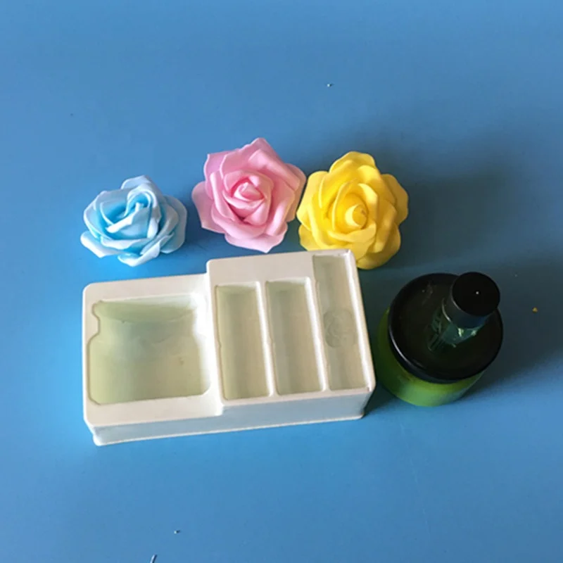 excellent quality insert blister cosmetic tray   blister tray manufacturer white blister packing tray