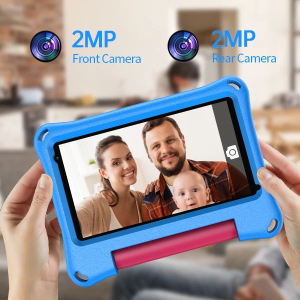 Pritom M7K new model kids tablet 7inch android quad core game tablet with dual camera