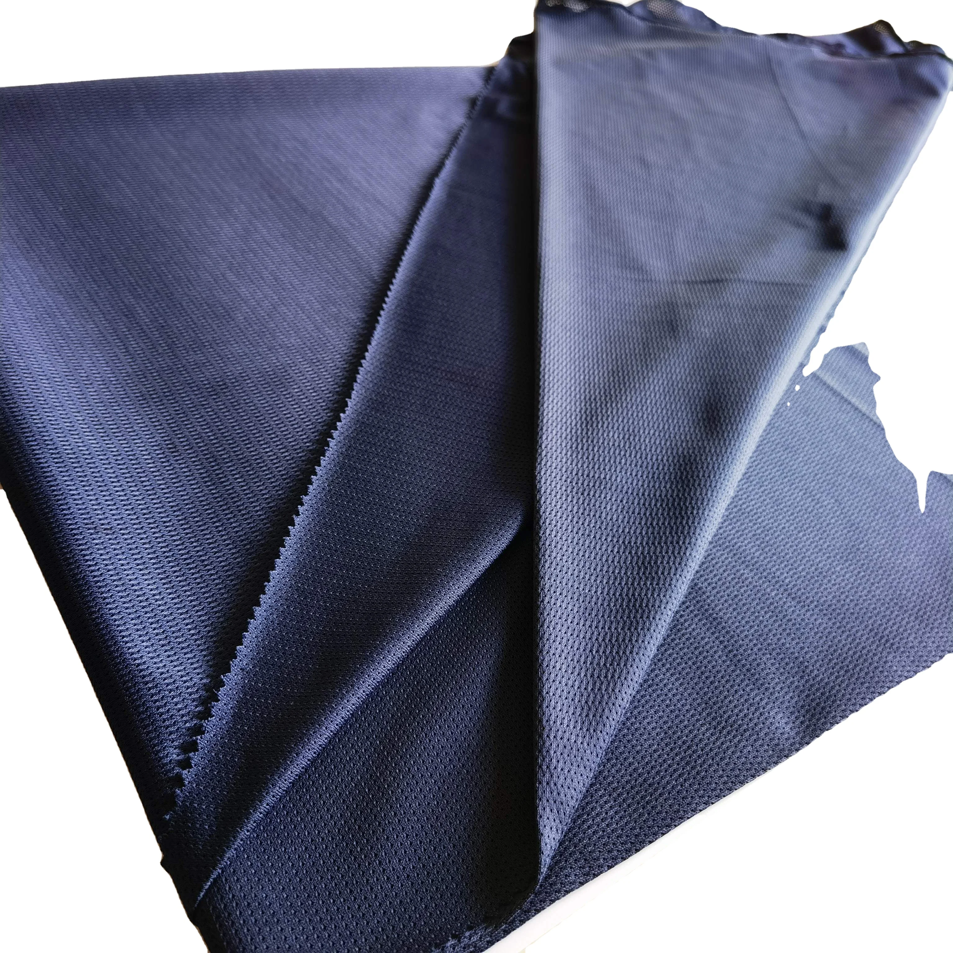 130GSM high quality 100% polyester knitting mesh fabric wholesale lining for clothing fabric