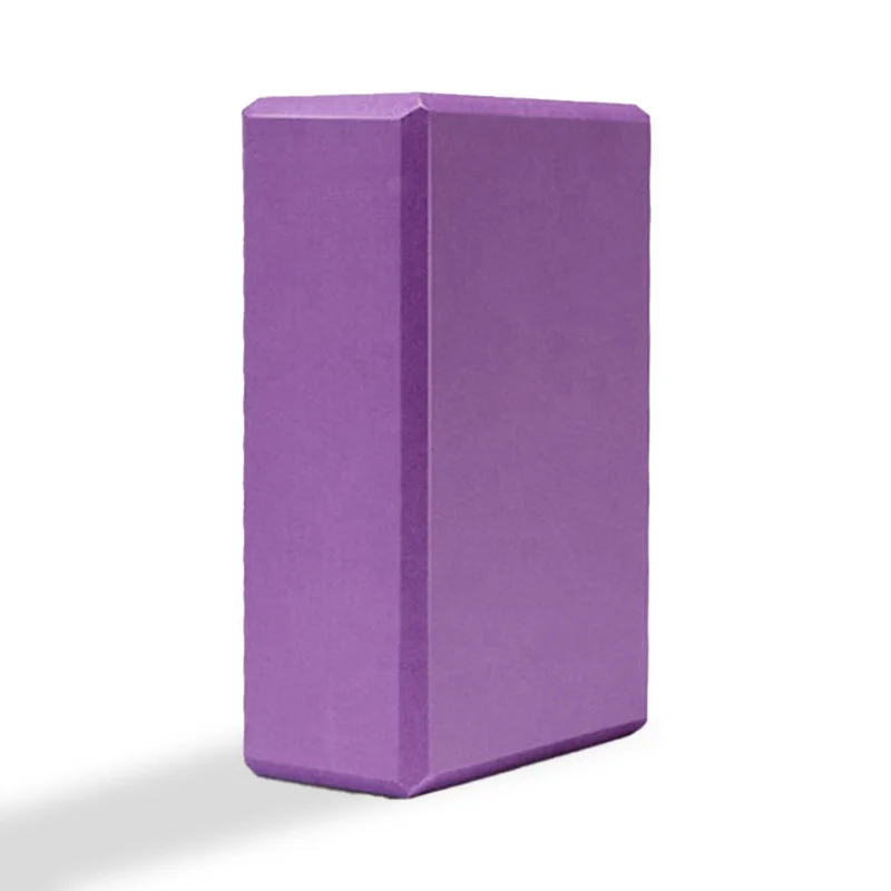 Two-color Yoga Block Non-Slip Surface Premium Foam Blocks Yoga Accessories for Fitness Stretching Toning