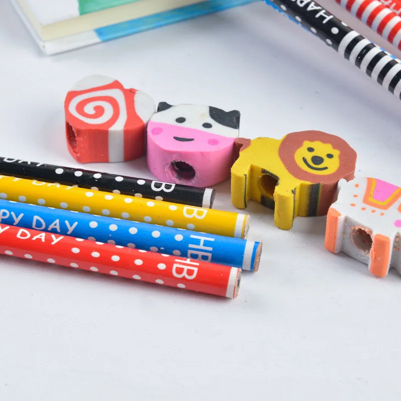JPS OEM Plumbum HB Pencil Wood Lead School Packaging Color Pencil