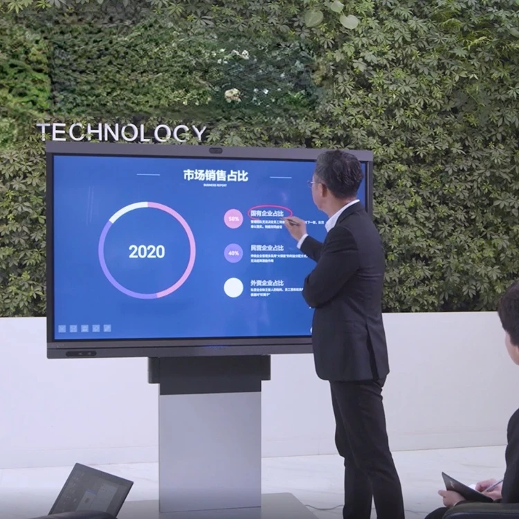 Metafit 110 Inch Interactive Flat Panel Multi writing Interactive Whiteboard Smart Board