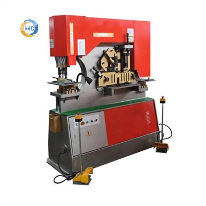 Mingcheng Control Ac Motor Or Inverter Ironworker Machine Safety Iron Worker Machine Ironworker Buffalo Machine