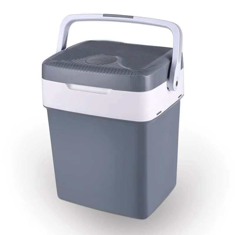 Electric Cooler & Warmer with Handle 29 L Portable  Fridge for Vehicles & Trucks 110V AC Home Power Cord & 12V Car Adapter