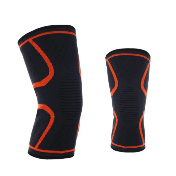 Hot Sale Add anti-slip strip Stretchable Sport Support  Non-Slip Fitness Knee Brace