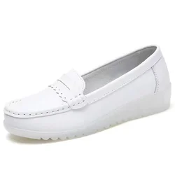 JUSTGOOD Wholesa Hospital White r Mates Nurse Shoes  Breathable Woman Women Females Nursing Shoes