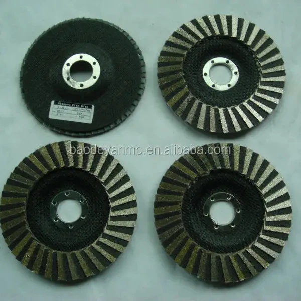 100 mm Diamond flap disc use for angle grinding