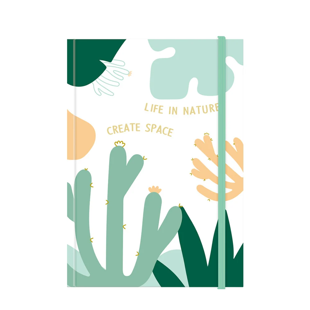 Wire-o binding 148x210mm 157g art paper+1.25mm cardboard soft touch lamination foilstamp Inside Cover  customizable notebooks