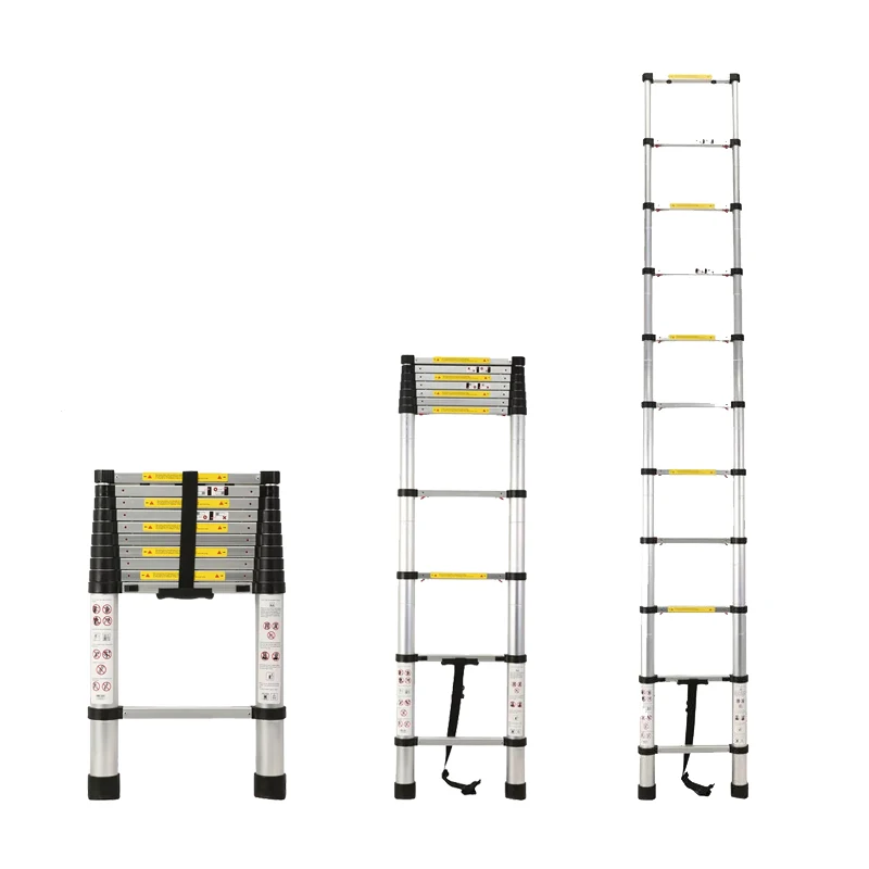 Portable Aluminium Telescopic Ladder Folding Ladders