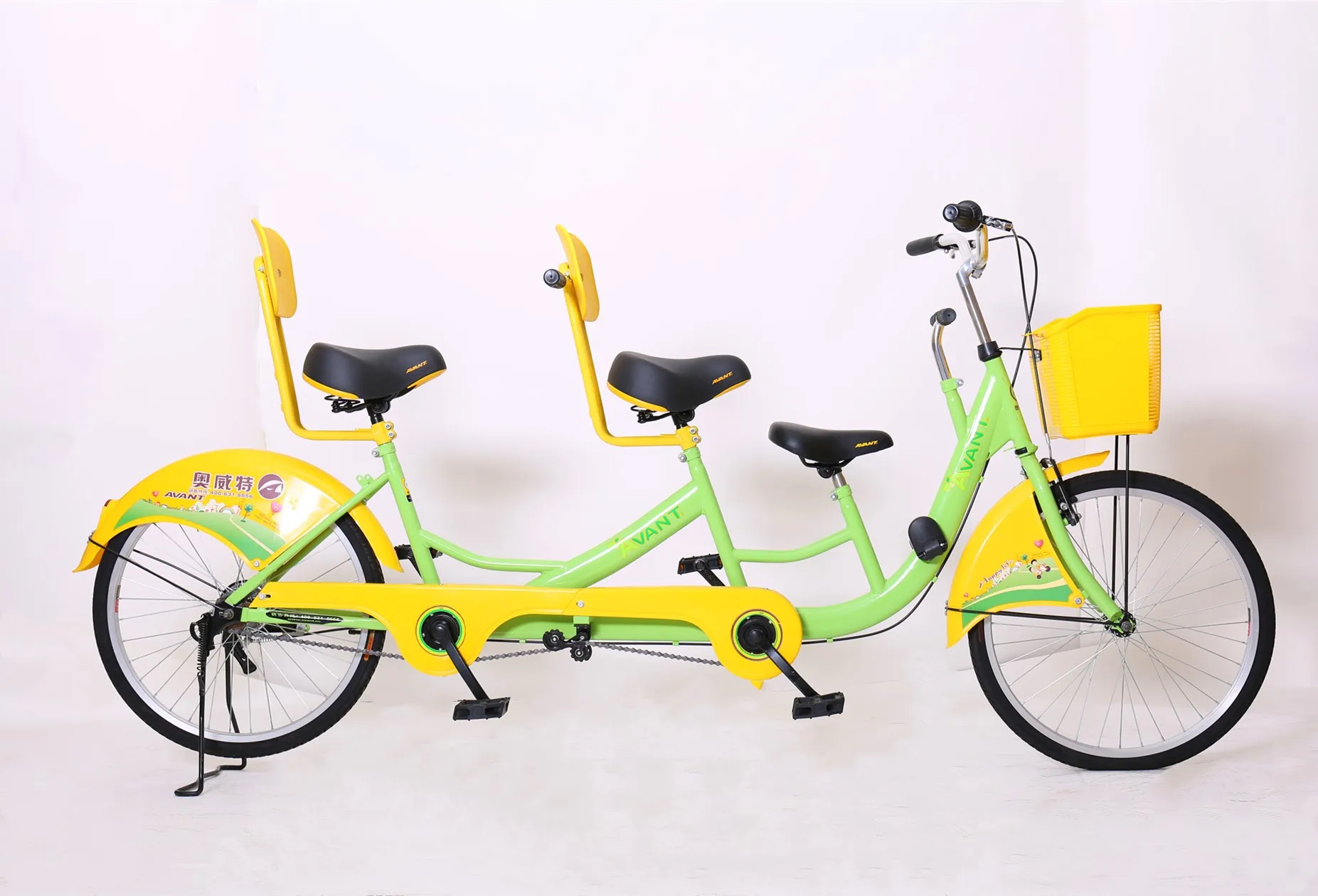 fat tire 4 seaters bike single speed 7speed fat tire tandem bike on sale