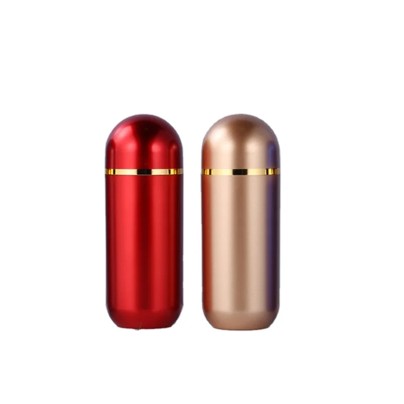 IN STOCK Plastic PS Container Capsule Bottles Tablet Health Care Medicine Bottle Food Grade Screw Cap Oil Gold Painting