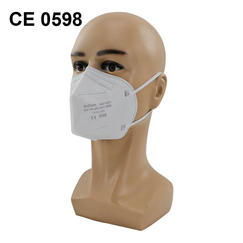 Andum Skull Heads Respirator Healthcare Foldable Dustprioof Protevtive White Fabric Gas ffp2 Manufacturers Face Mask