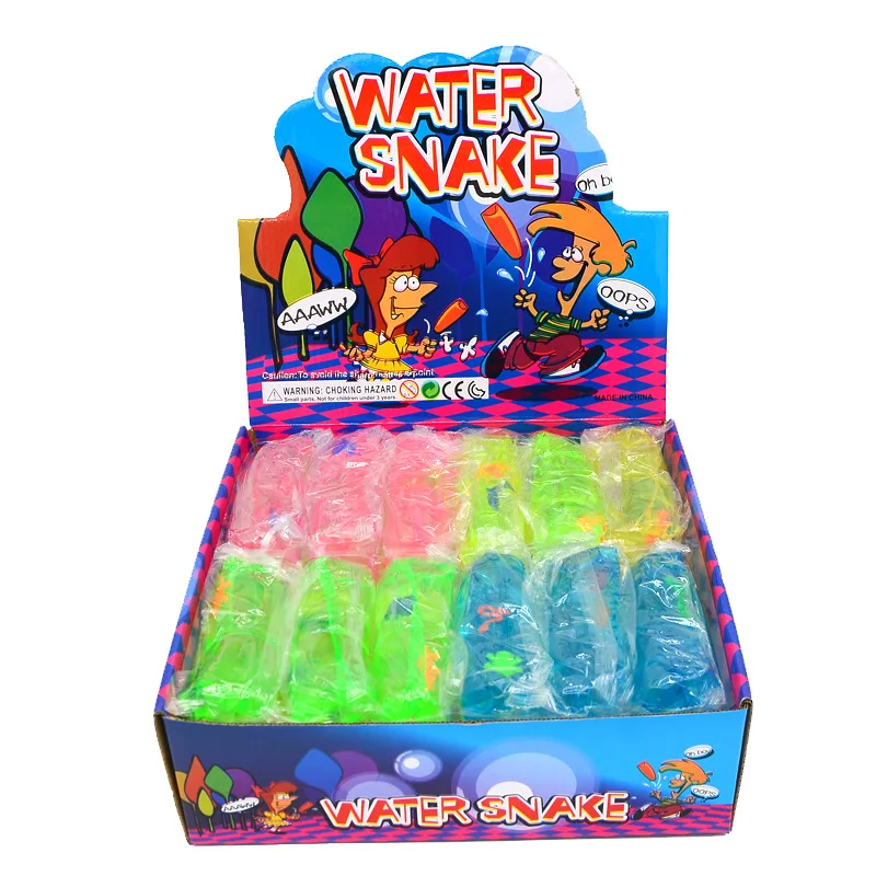 2023 New Water Trick Snakes Stress Toy Slippery Tricky Wiggly Wiggler Tube squeeze