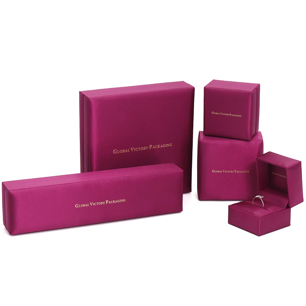 fancy paper New design velvet insert jewellery display set boxes luxury paper packaging perfume box