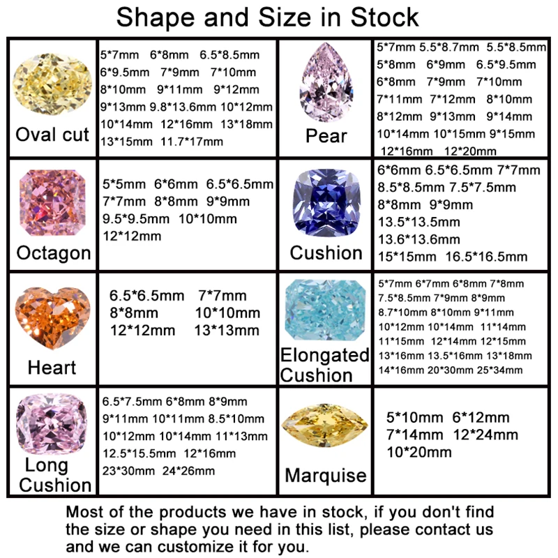 Wholesale gemstone round cut white cz loose gemstone cubic zirconia