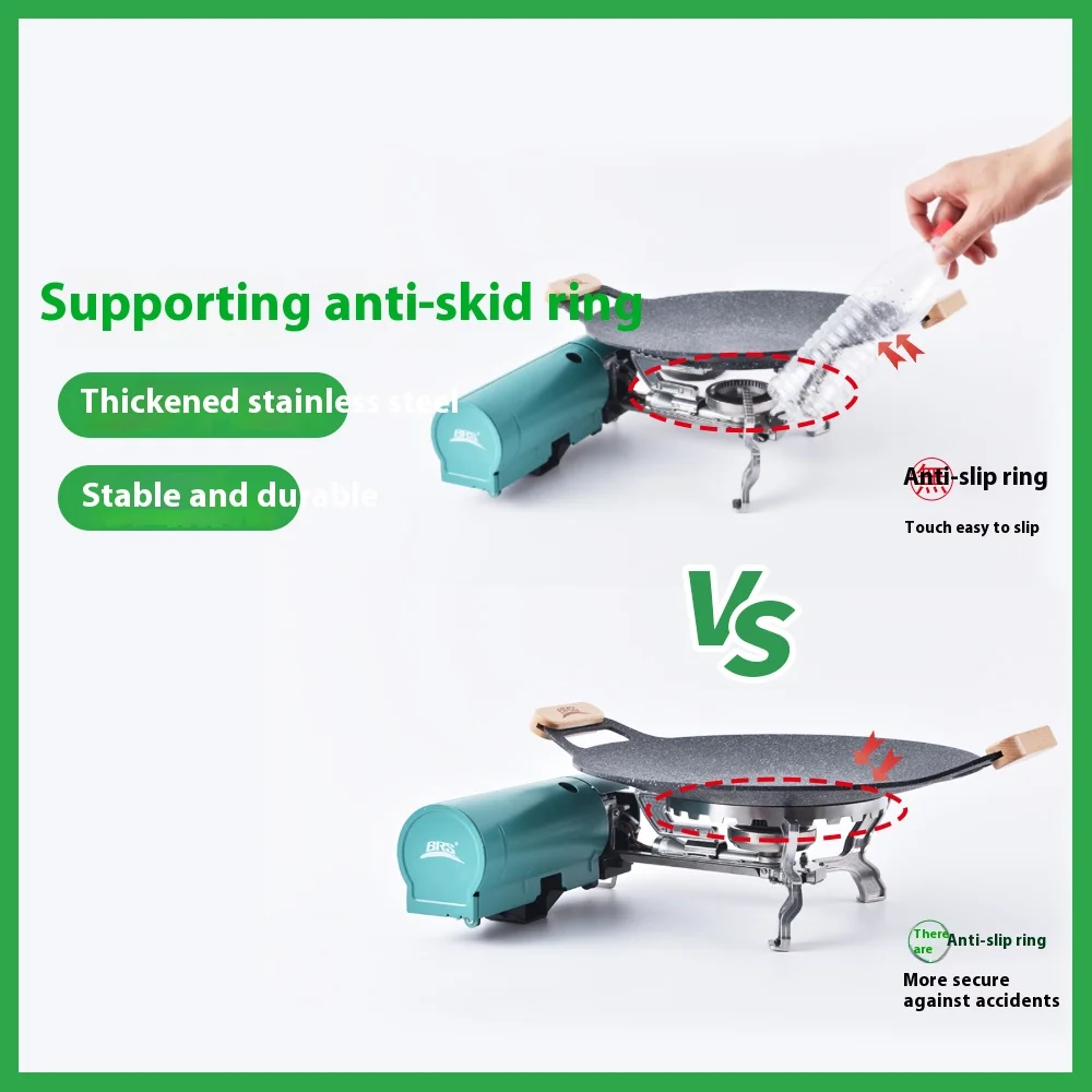 Korea Barbecue Round Frying Pan Grill Camping Outdoor Cookware Non Stick Cast Iron Bbq Grill Pan