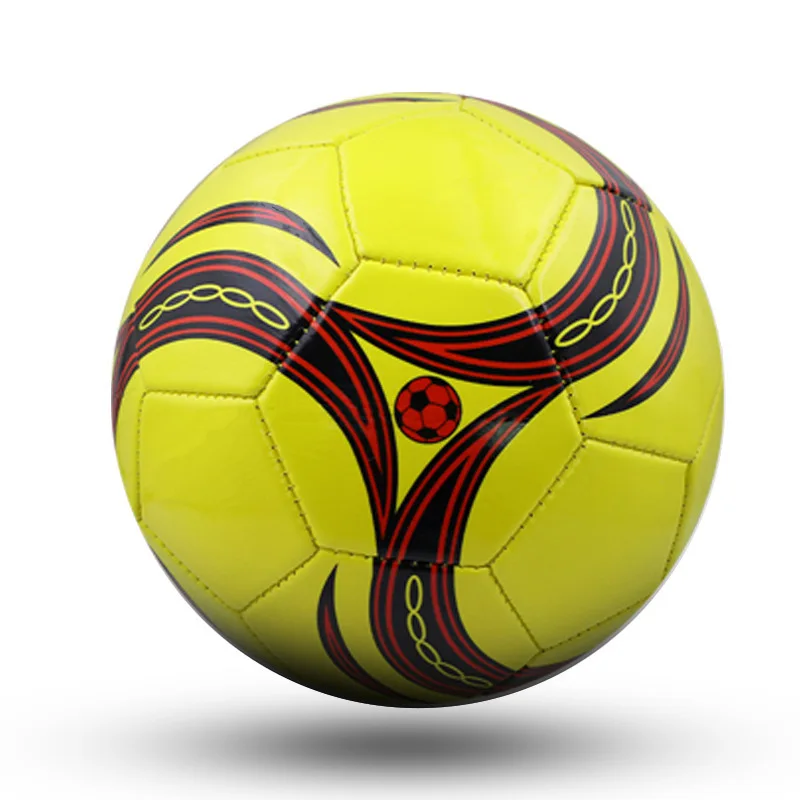 Custom LOGO PVC Soccer Ball Machine Sewing Size 3 Size 4 Size 5 Football Ball Child Training Team Match Balls Red