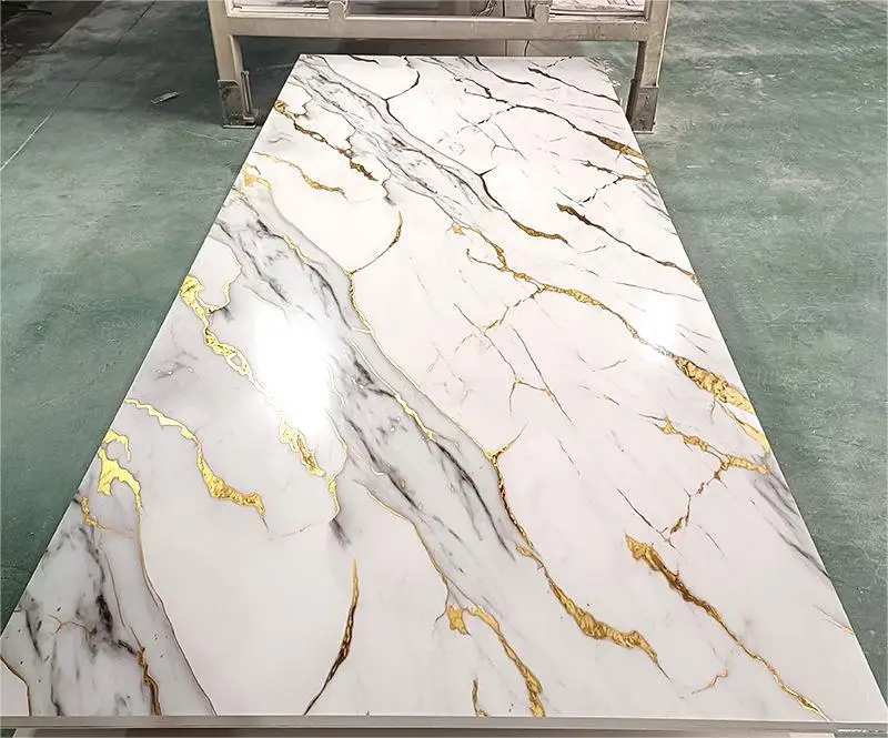 modern wall panels pvc wall panels boards uv marble plastic sheet pvc wall panel for bathroom mdf board