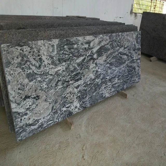 Индийские черные галактические гранитные небольшие плиты