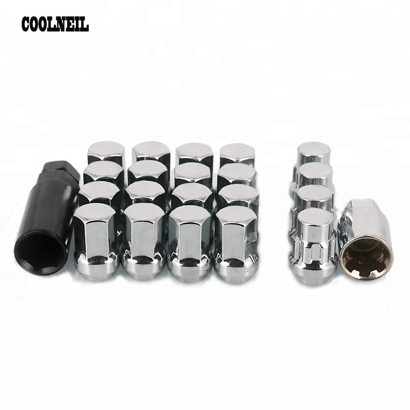 Автомобильные противоугонные гайки 12X1,25 мм для колесных болтов Audi, синий винт блокировки колеса