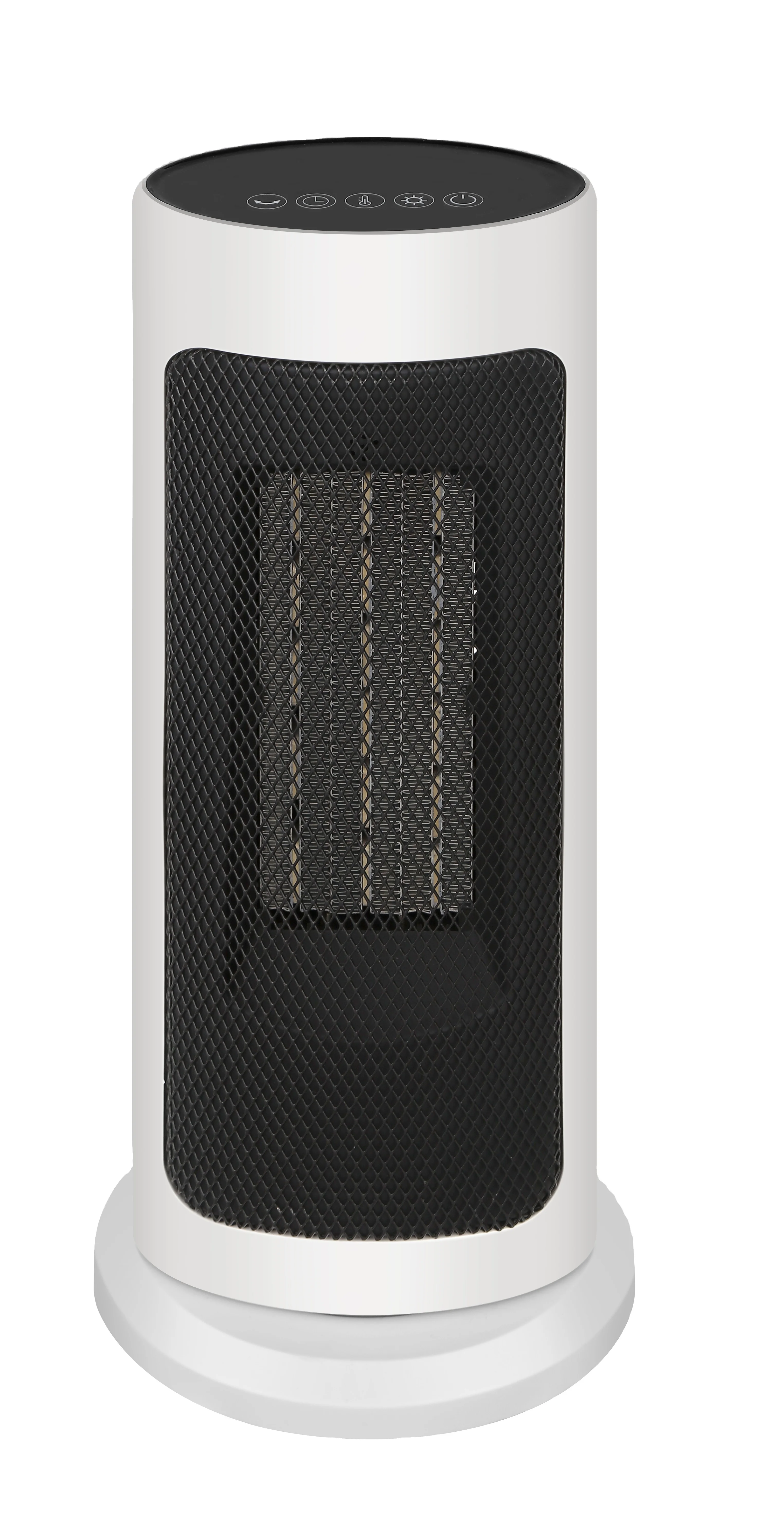 1000w 2000w Fast Heating Quiet Vertical Adjust Thermostat Oscillating Infrared Electric ceramic fan heater with LED Display