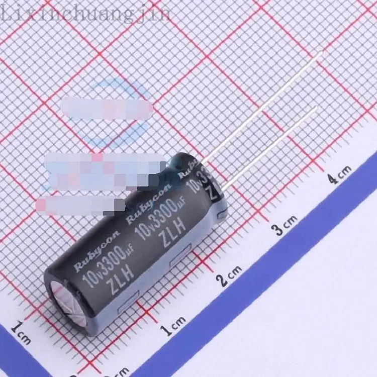 
10ZLH3300MEFC10X25 parameter 3300uF 10V Lead type aluminum electrolytic capacitor 