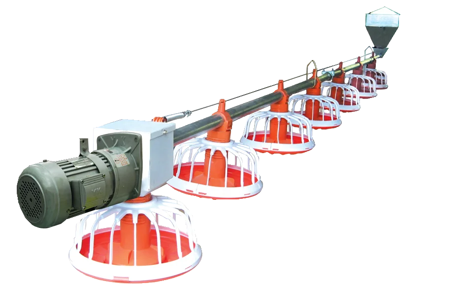 High Quality Poultry Farm Automatic Pan Feeding And Drinking Line chicken nipple drinker with cup For Chicken House