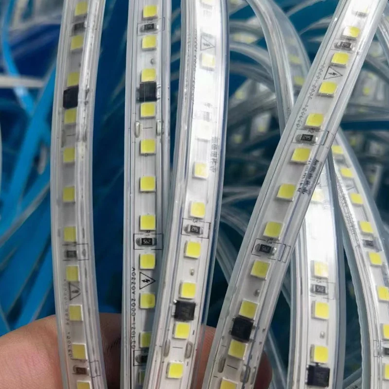 Powerless 220V High Voltage Light Strip Waterproof IP44 LED strip led light Silicone led strip light For Buildings Bridges Decor