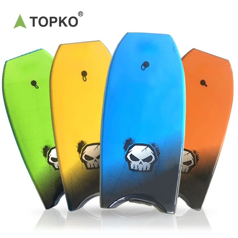 TOPKO oem mini foam surfboard adult children beginner water ski board high quality 33 inch surfboard
