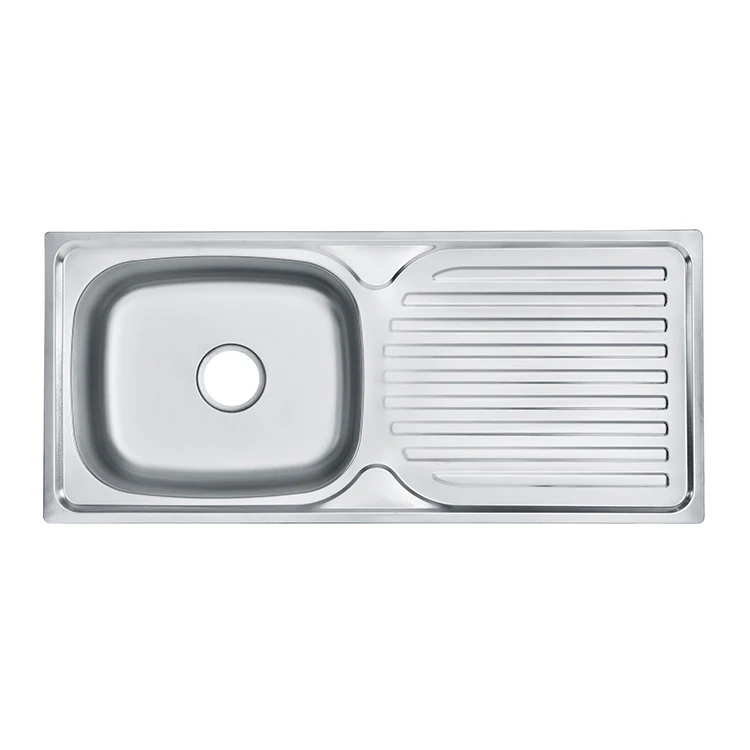 factory price 201 304 CE integral stretching kitchen sinks stainless steel sink kitchen undermount kitchen sink from Holmine
