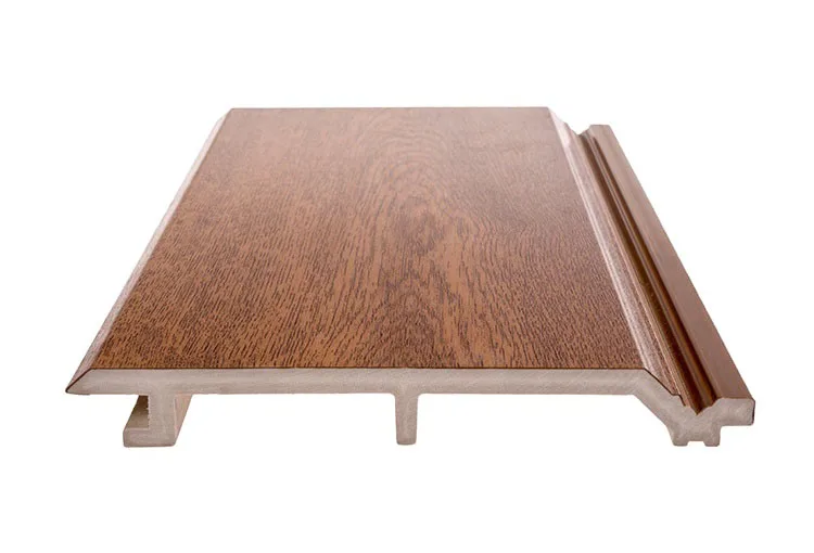 Exterior wood wpc siding wall panel or wpc weatherboard cladding