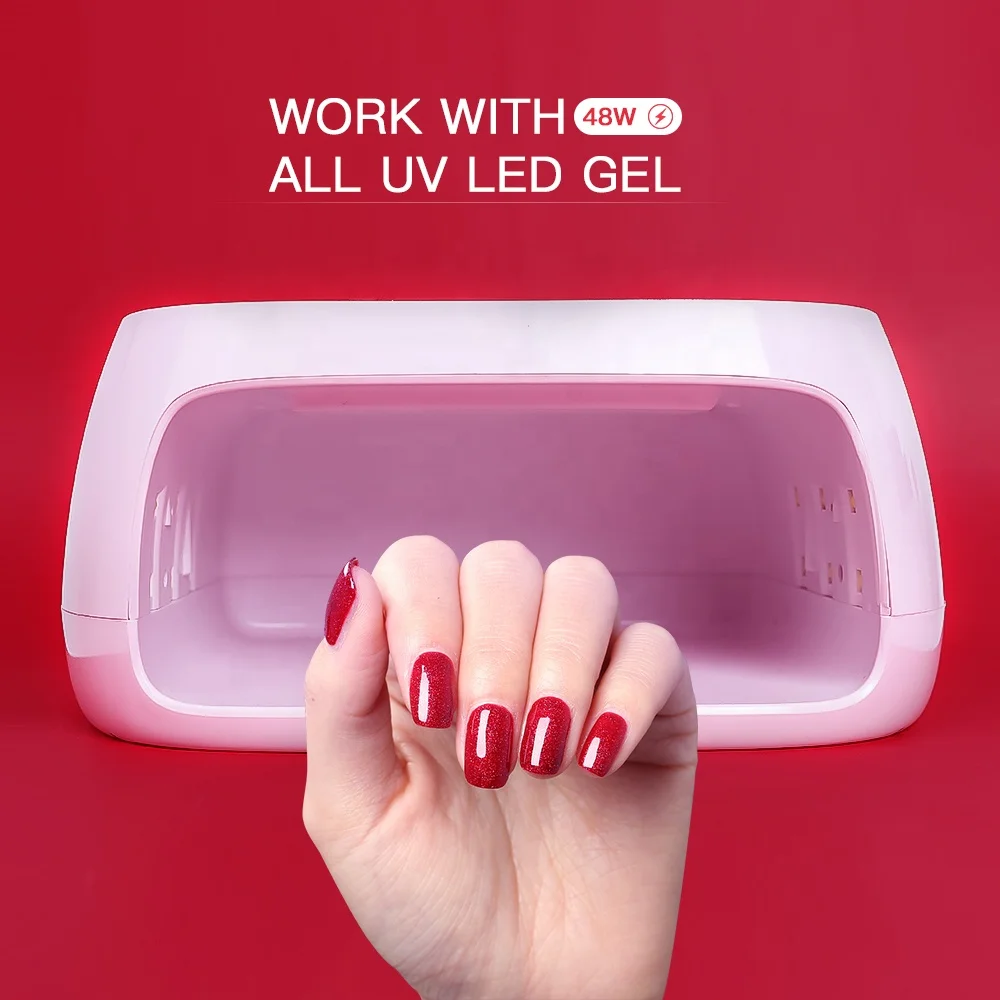 Work With All UV LED Gel Timer Setting Gel Nail Machine Nail Set Kit With UV LED Lamp