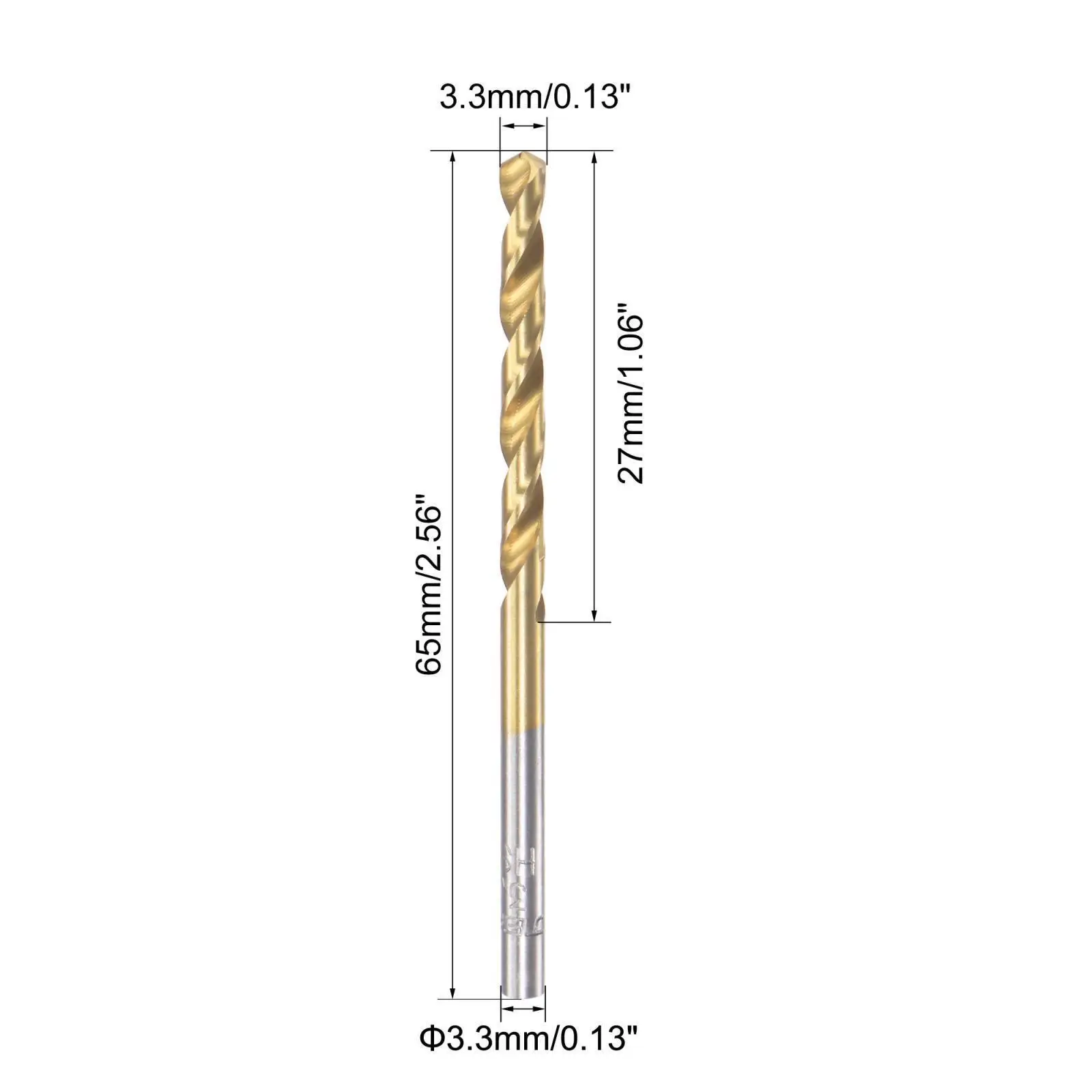 Din 338 German HSS M35 Cobalt 5% Parallel Shank Twist Drill Bits For Stainless Steel/Steel/Metal
