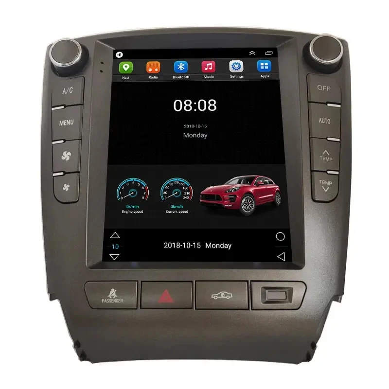 Manufactory direct Touch Screen 4+64g Dvd car Radio Android 9.7 Inch Car DVD Player GPS Navigation For Lexus Is250