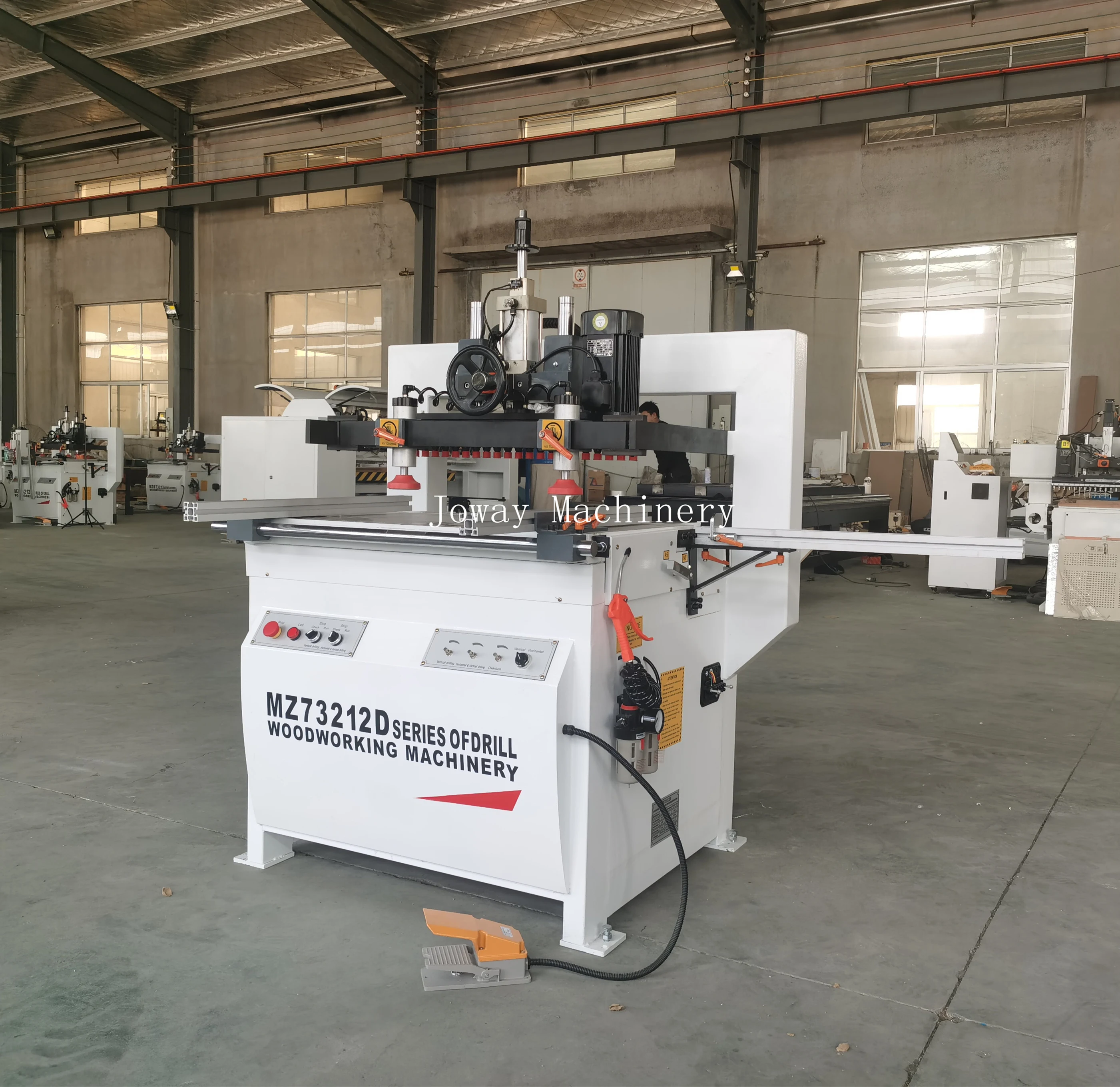 Auto Spindle Boring Machine 32mm 21 Bits Boring Machine Cylinder Line Boring Machine Portable Line Boring Woodworking
