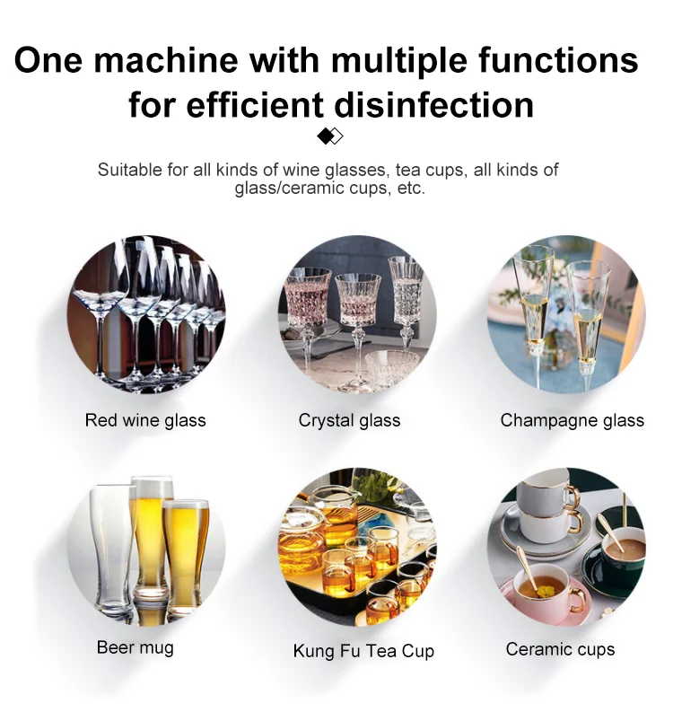 Coffee shop mini cup glass washing stainless steel automatic kitchen dishwasher_10