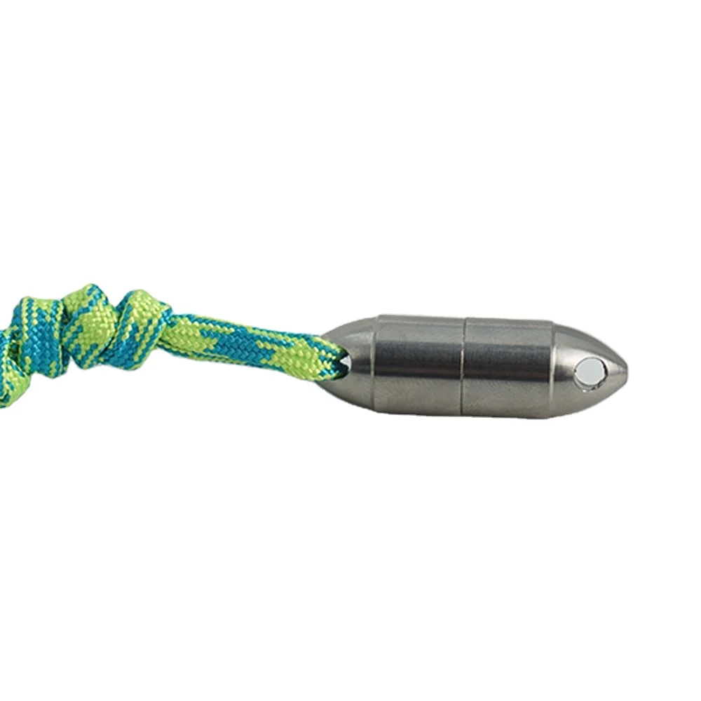 OEM CNC service customized Gr5 Titanium Quick Release  with magnet Keyring keychain  titanium swivel key ring
