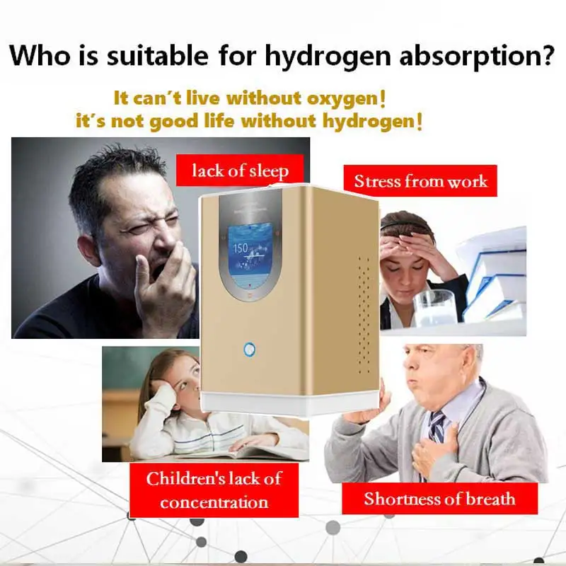 2022 most popular hydrogen generator price small size home use hydrogen inhaling machine 150/200ml