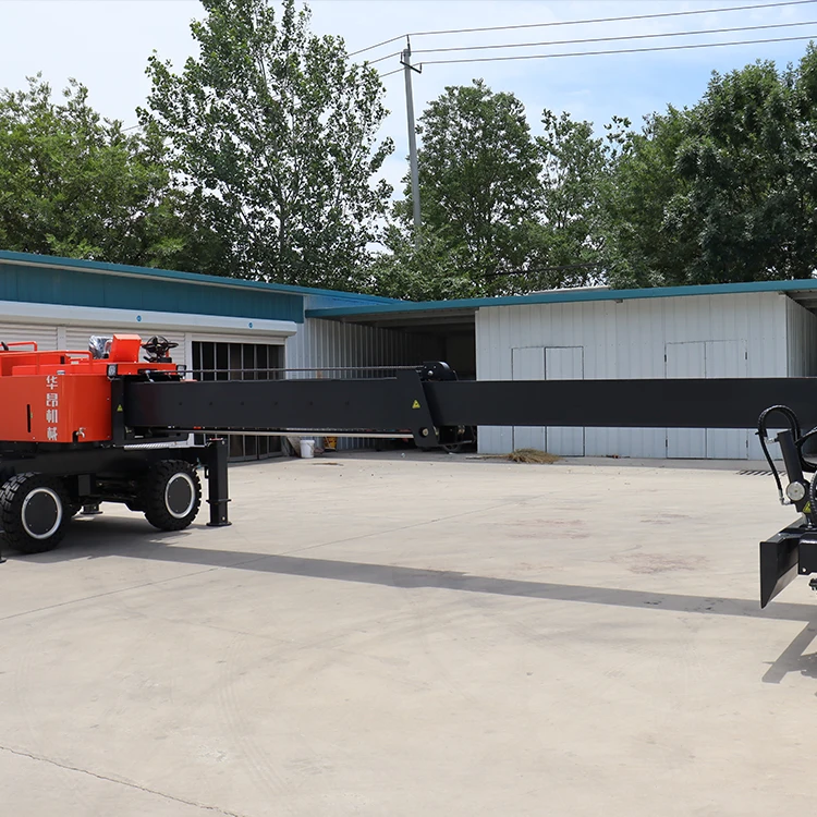 Telescopic Boom 4-Wheel Leveling Machine Handheld Concrete Floor Polisher Engine Motor Core Components Polishing Cement Floors