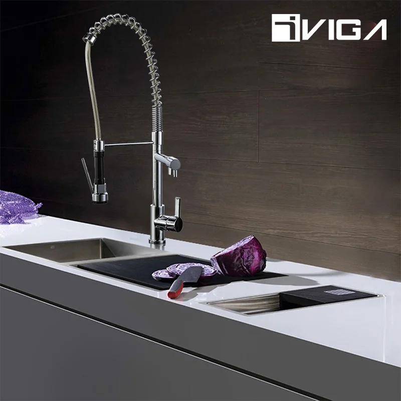 Well Designed UPC NSF 61 9 Kitchen Faucet Pull Out Single Handle Faucet