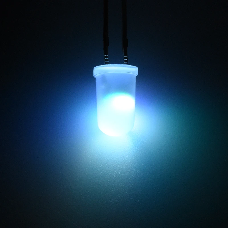  Czinelight горячая Распродажа 5 мм рассеянный диод RGB Dip медленно мигающий светодиод Led 2 контакта через