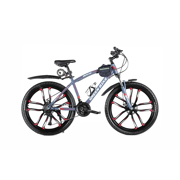 Tianjin 26in Steel Frame Mountain Bike With 24 speed Gear and Front Suspension Fork MTB