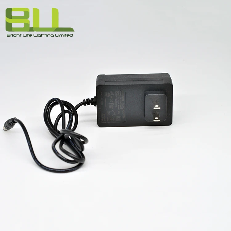 AC DC 12V 24V LED Switching power adapter 1A 2A 3A 4A 5A with wall plug
